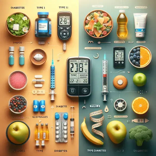 1 diabetes and type 2 diabetes: What is the difference?