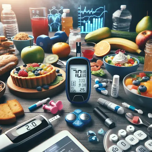 How do blood glucose levels and diabetes relate?