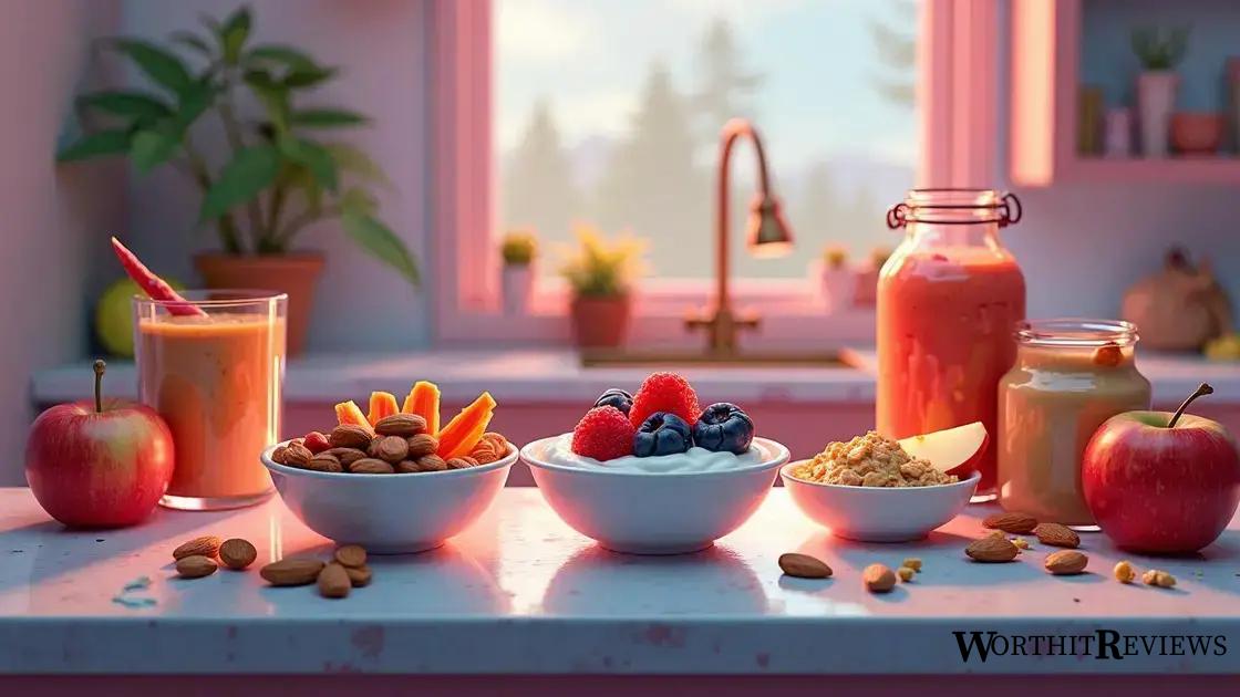 Incorporating snacks that boost your metabolism
