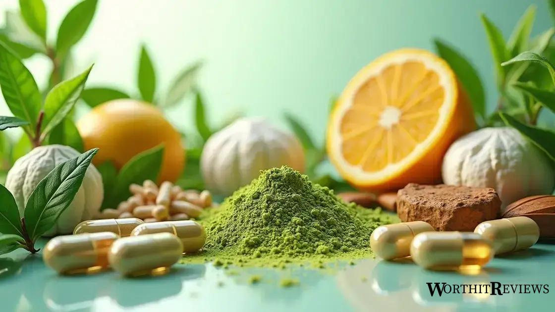 Key ingredients in effective diet supplements