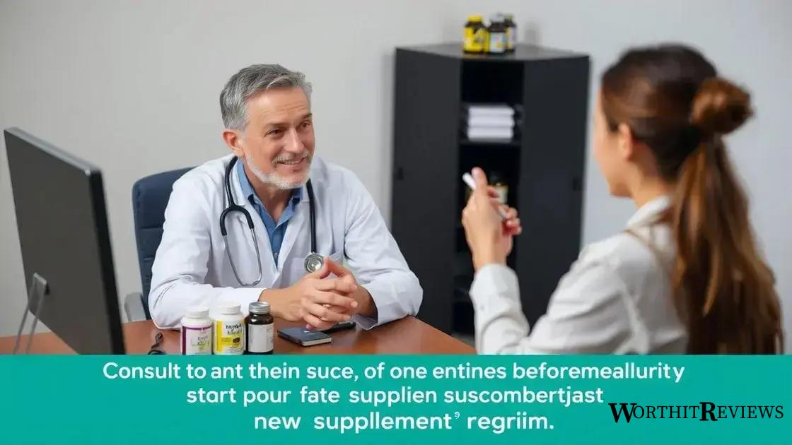 Safety considerations when using diet supplements