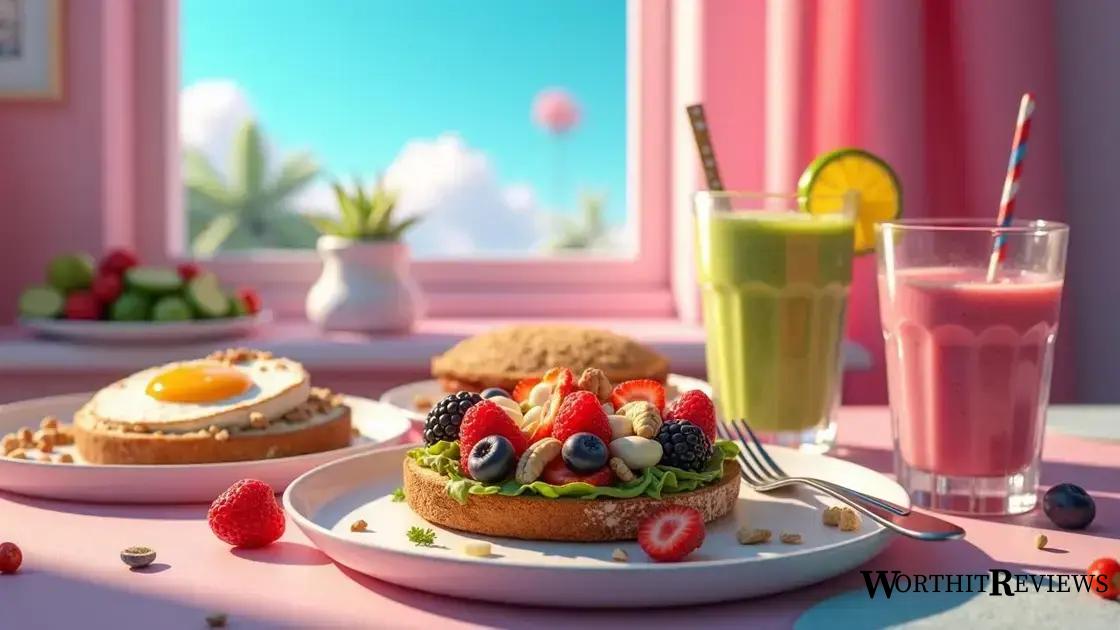 Delicious breakfast ideas for a healthy start