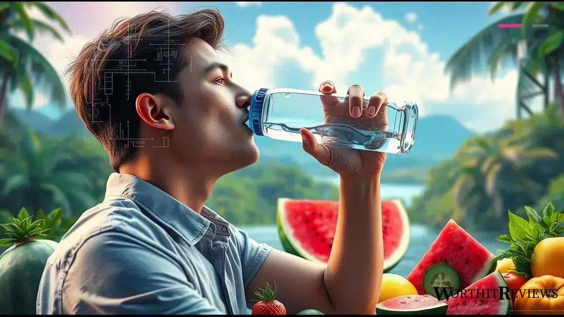 The role of hydration in weight management