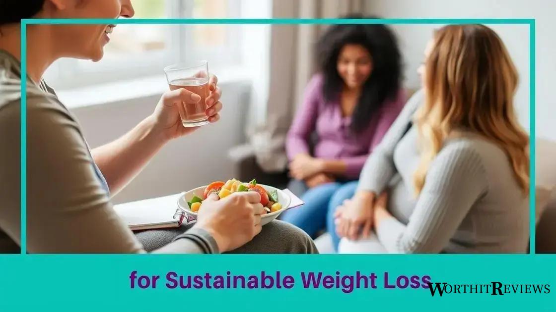 Practical tips for achieving sustainable weight loss