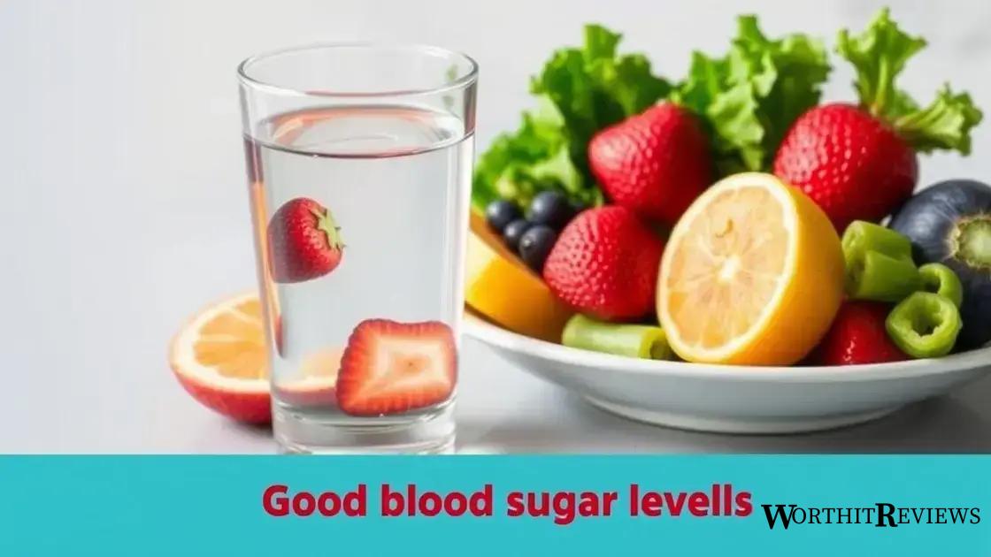 The role of hydration in maintaining blood sugars