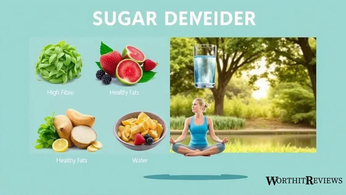 The role of sugar defenders in managing levels