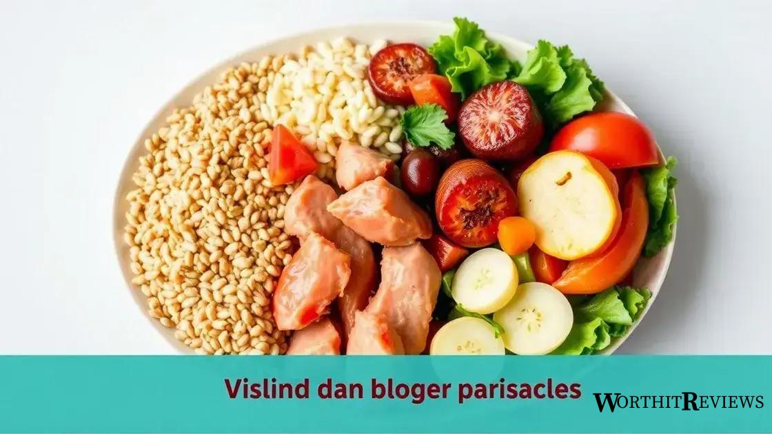 Diet tips for a healthy blood sugar level