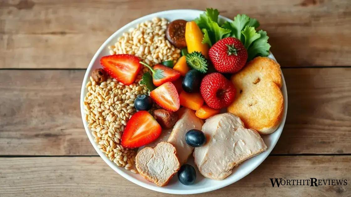 How diet influences blood sugar levels