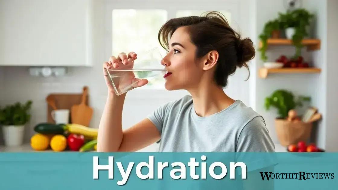 The role of hydration in blood sugar management