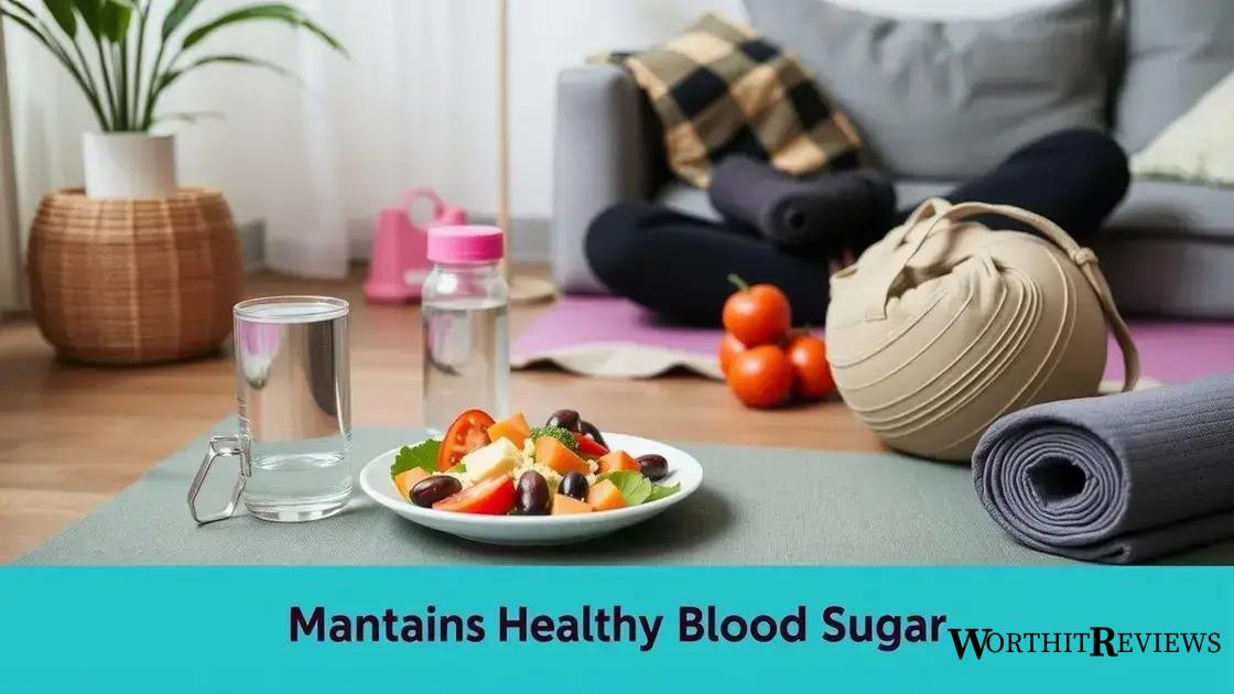 Lifestyle changes to maintain healthy blood sugar