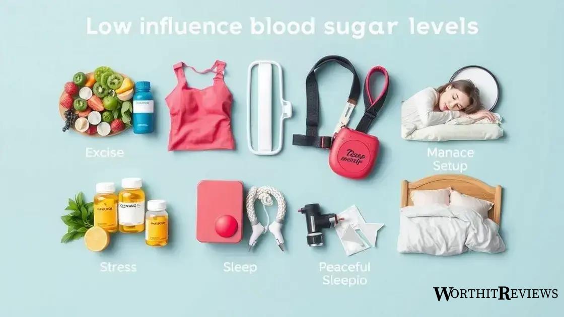 Factors affecting blood sugar fluctuations