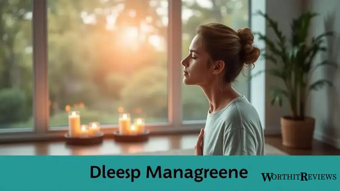 Stress management techniques for stable glucose