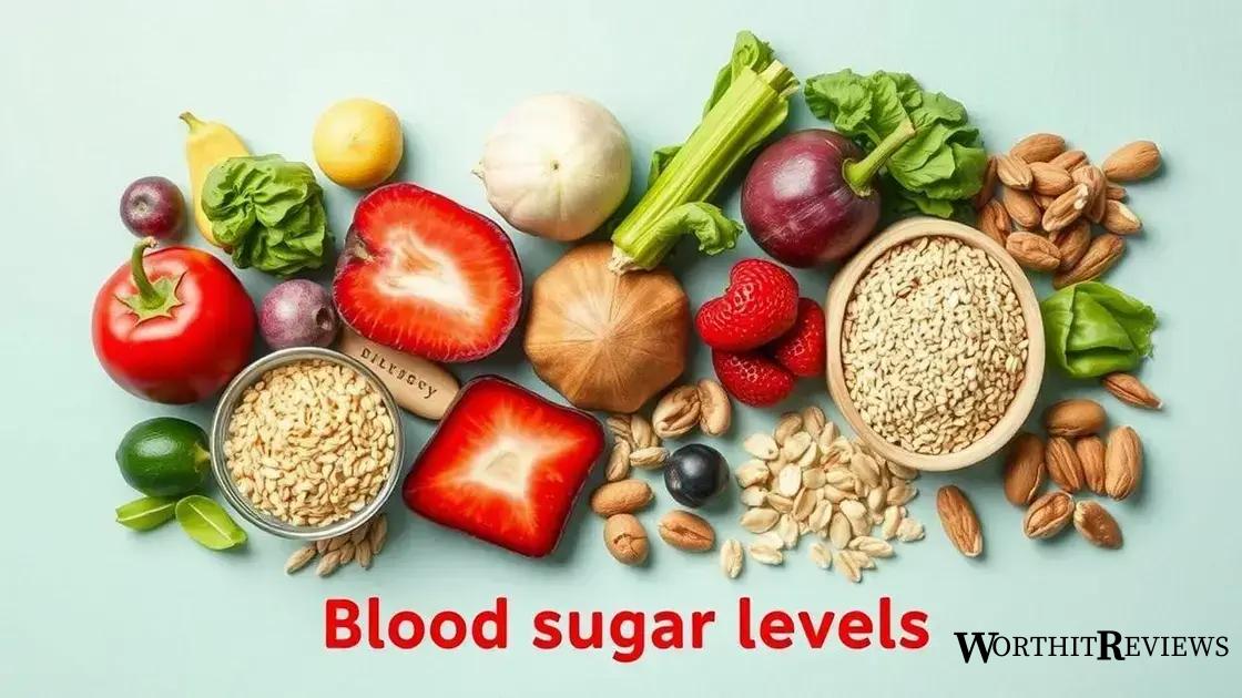 The impact of diet on sugar levels
