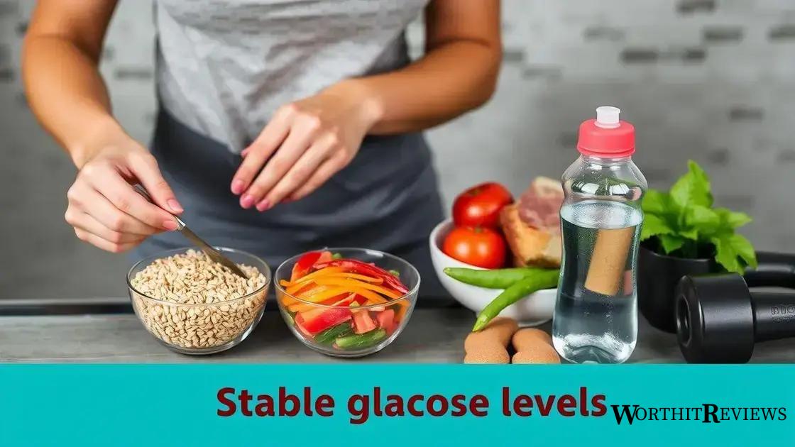 How to achieve stable glucose levels