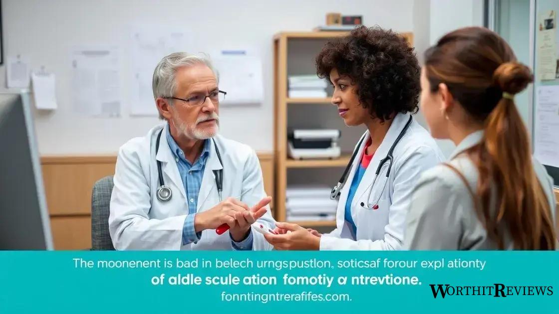When to consult a healthcare professional