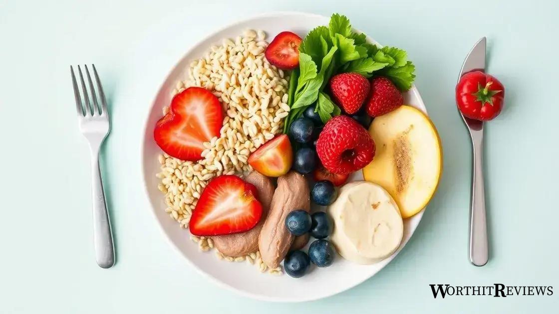 Foods that impact blood glucose levels