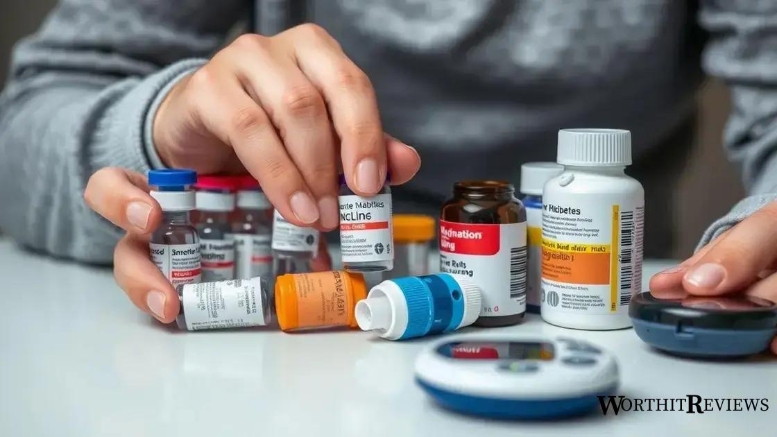Managing blood glucose levels with medication