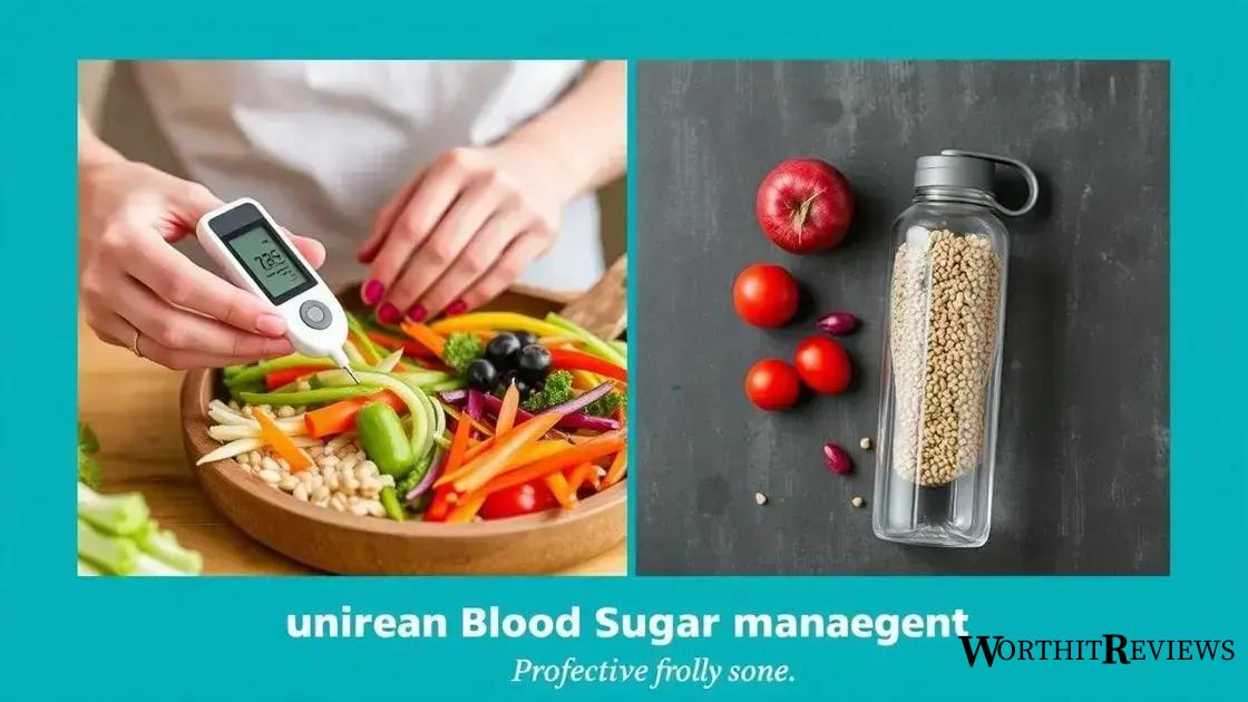 Managing blood glucose levels: tips and tricks