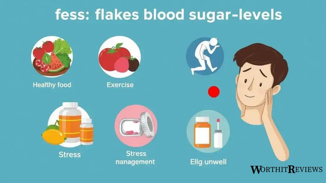 Common factors affecting sugar levels in diabetes