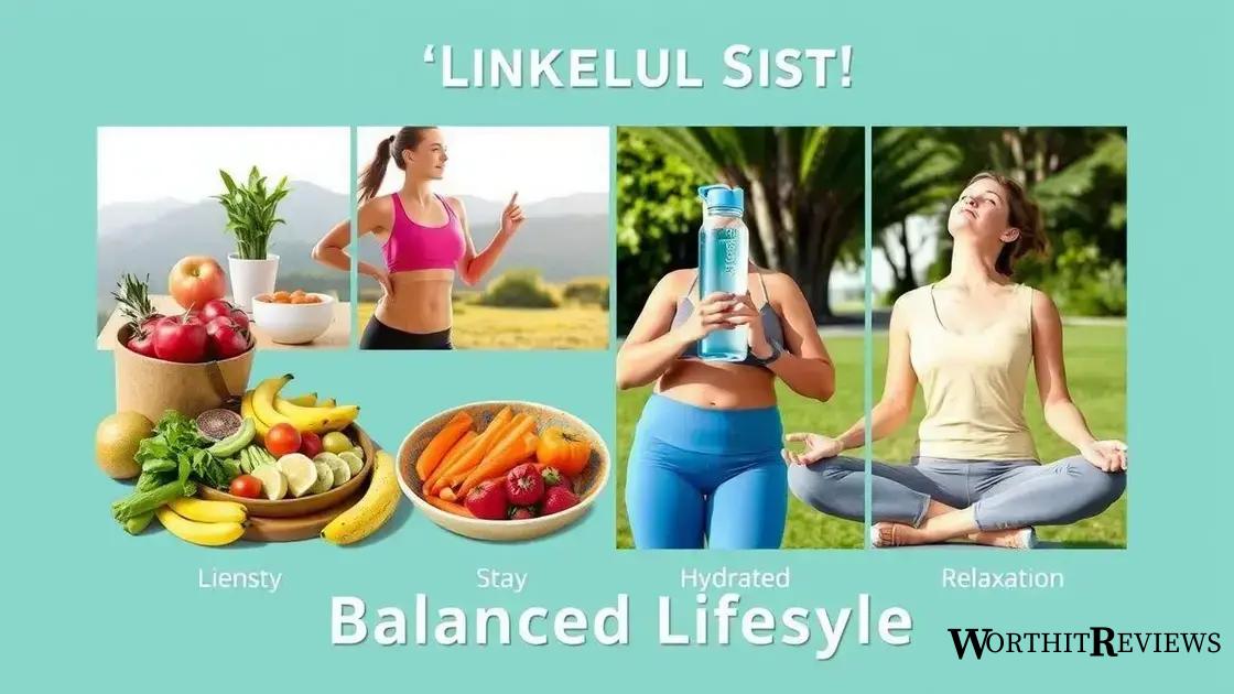 Tips for a balanced blood sugar lifestyle