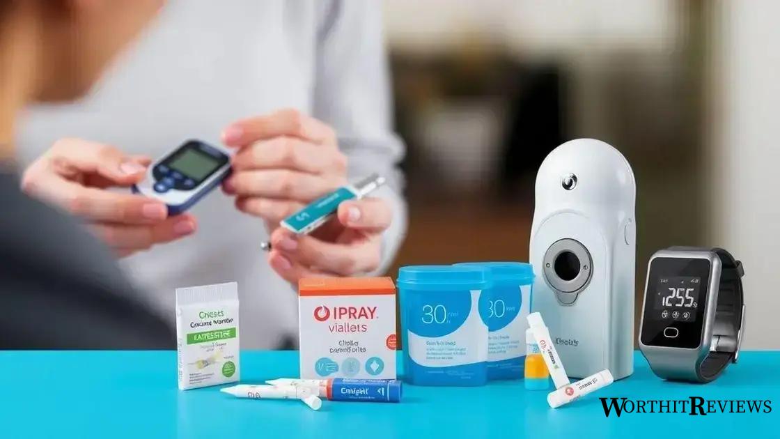 Exploring tools for monitoring blood sugar