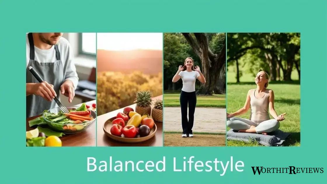 Tips for a balanced lifestyle