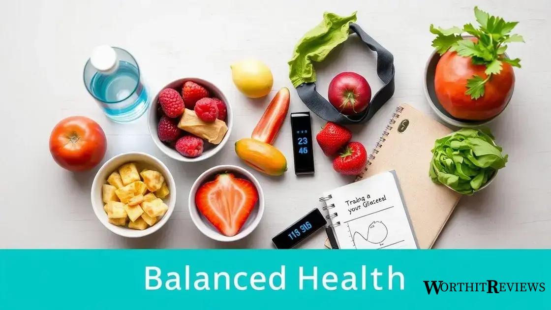 Tips for maintaining balanced glucose levels