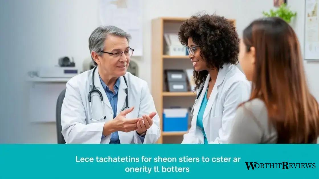 When to consult a healthcare professional