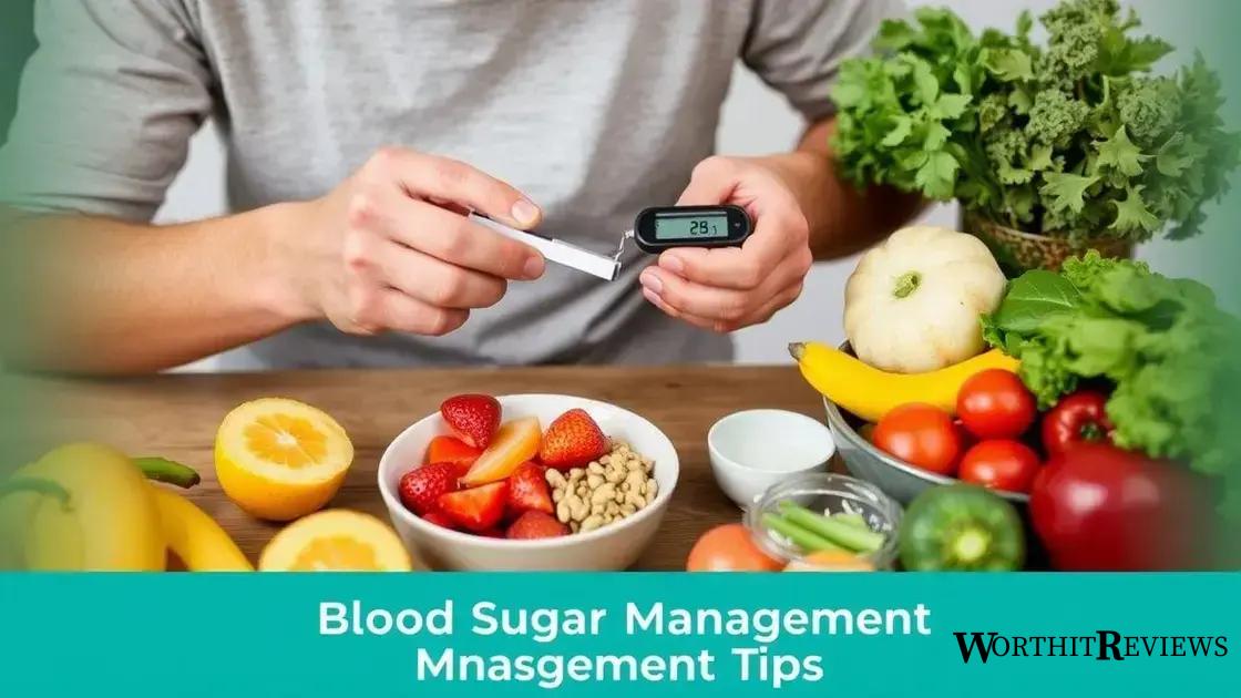 Tips for managing blood sugar levels effectively