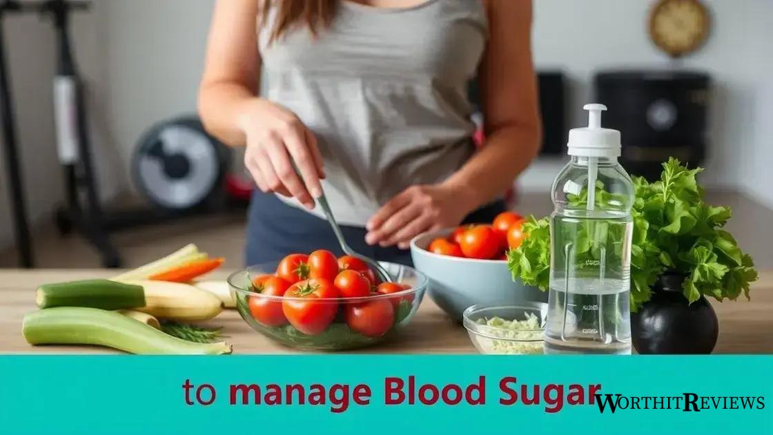 Effective ways to manage blood sugar