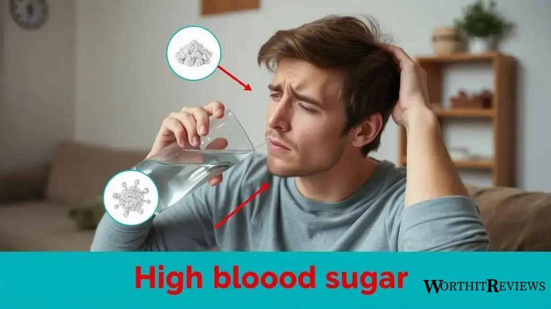Common symptoms of high blood sugar