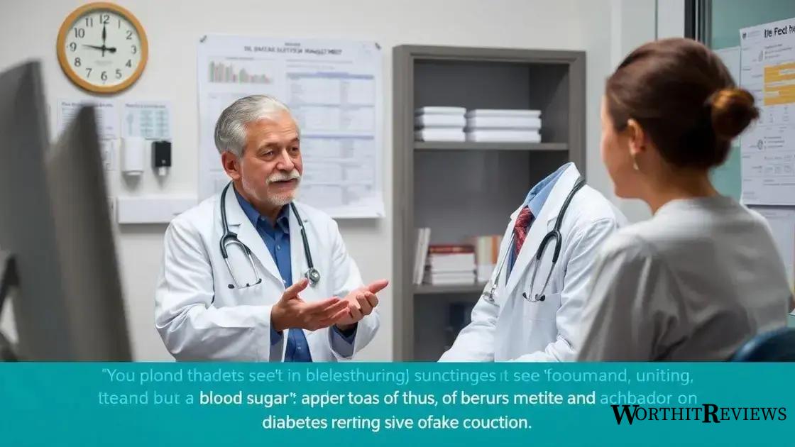 When to seek medical advice for blood sugar concerns