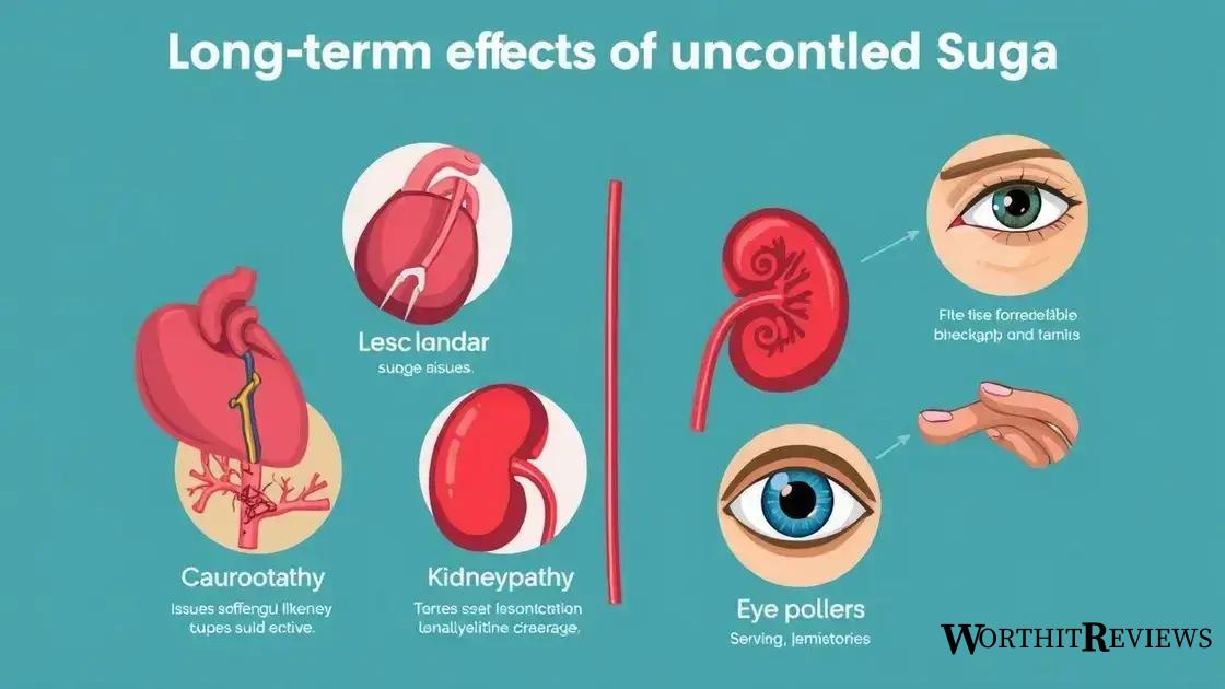Long-term effects of uncontrolled blood sugar