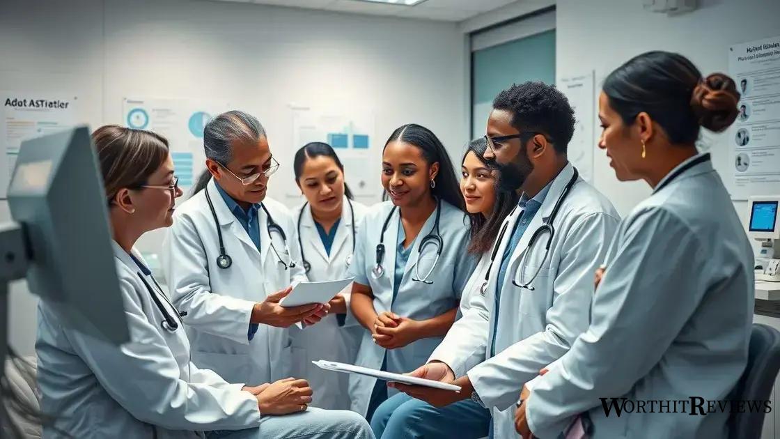 Working with healthcare professionals
