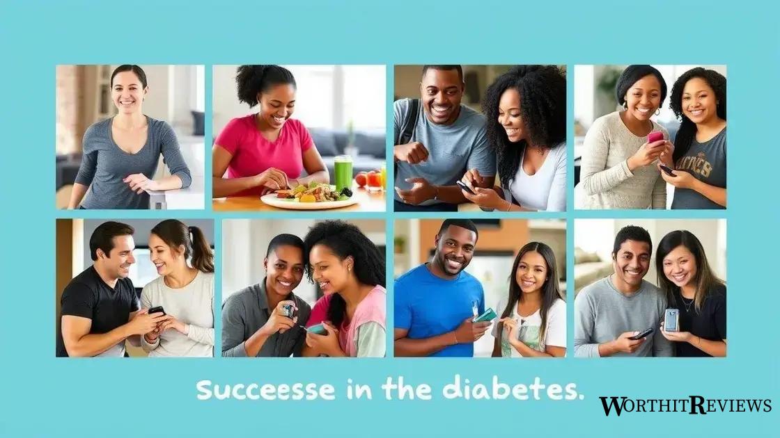Living well with diabetes: success stories