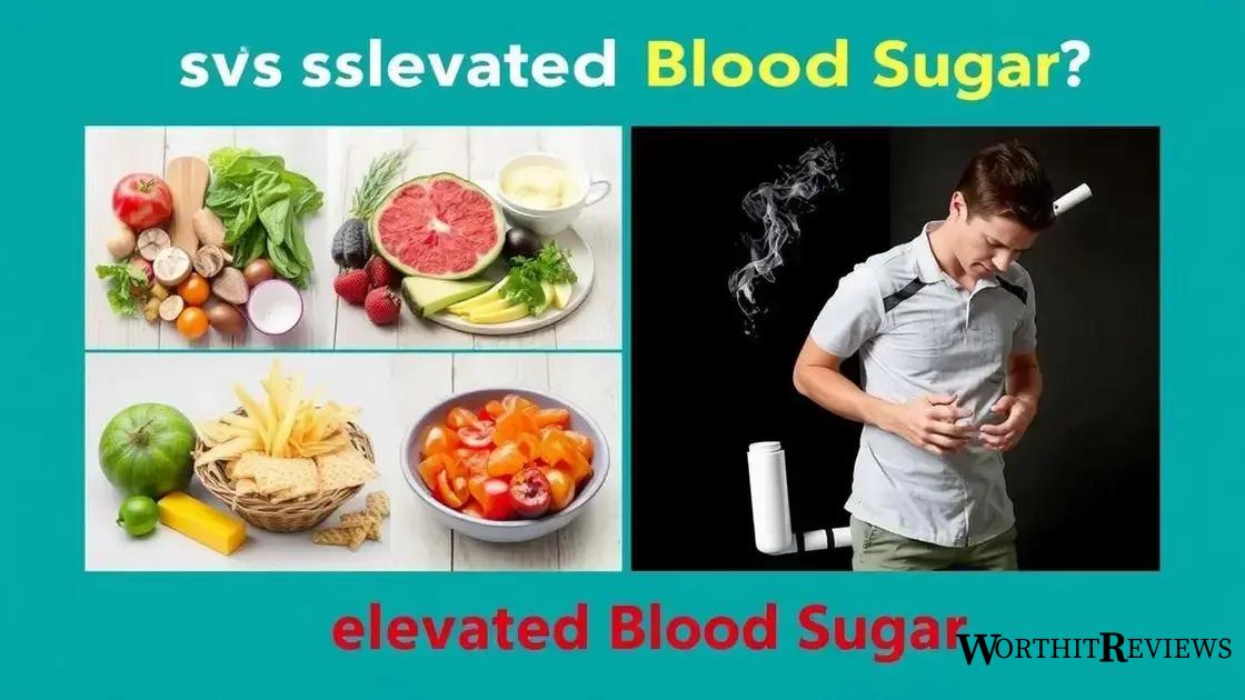 Common causes of elevated blood sugar