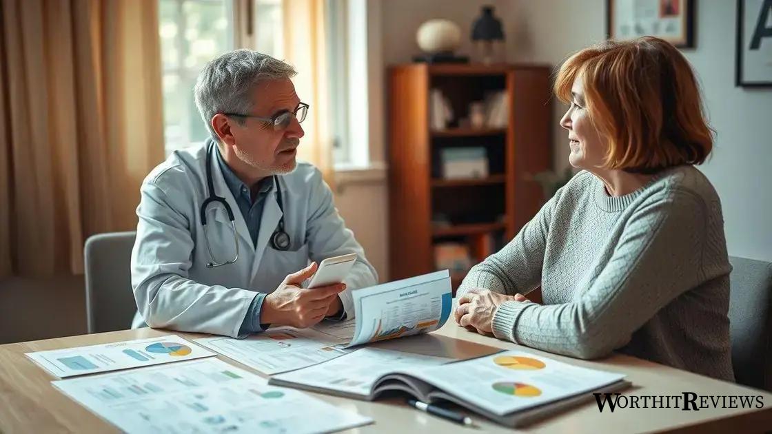 Consulting with healthcare professionals