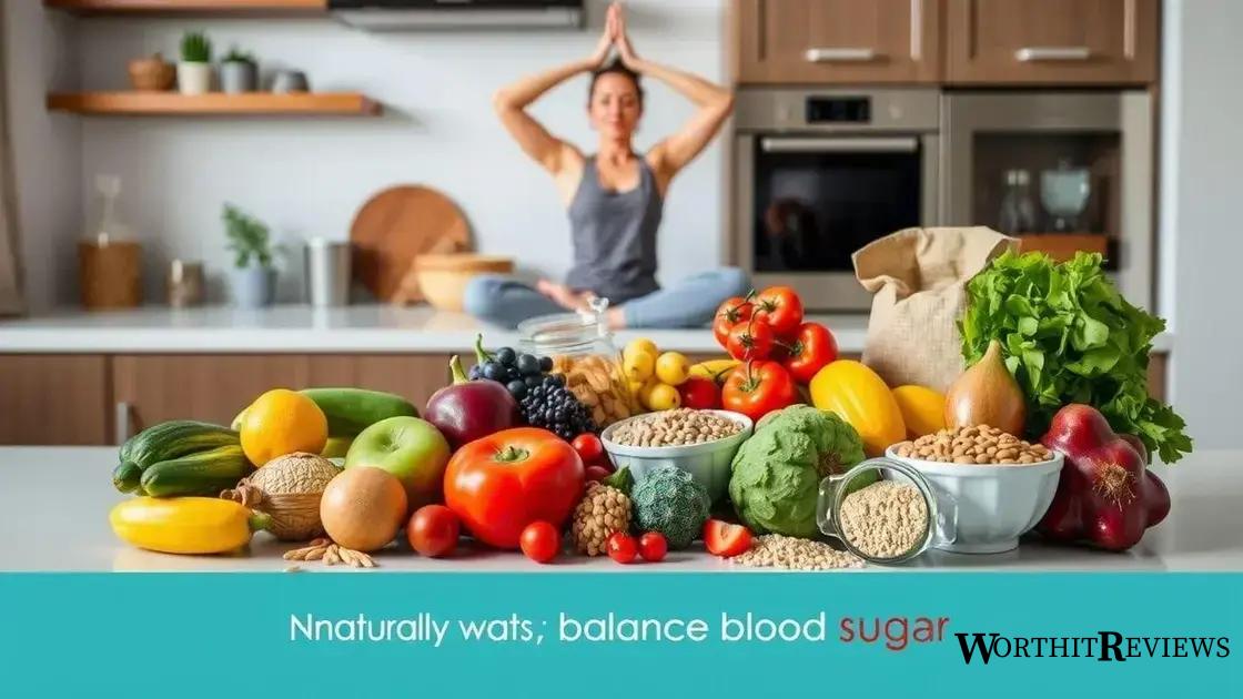 Natural ways to balance blood sugar