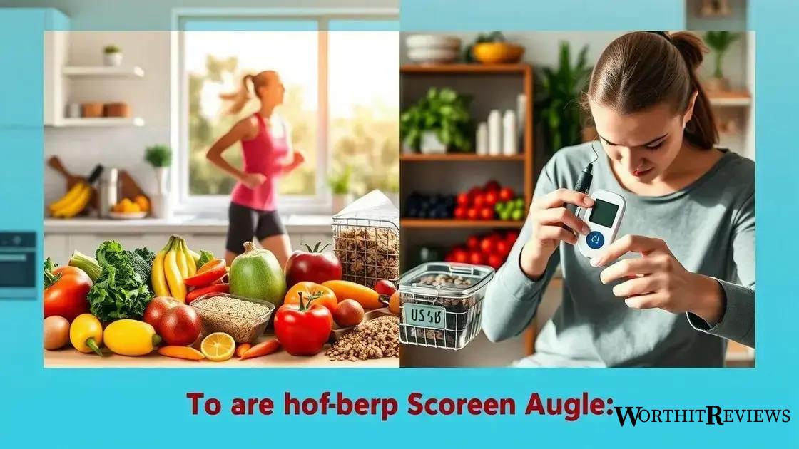 Tips for maintaining healthy blood sugar levels