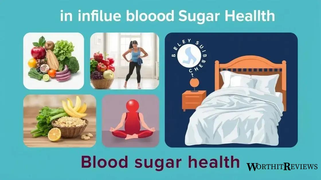 Factors affecting blood sugar health