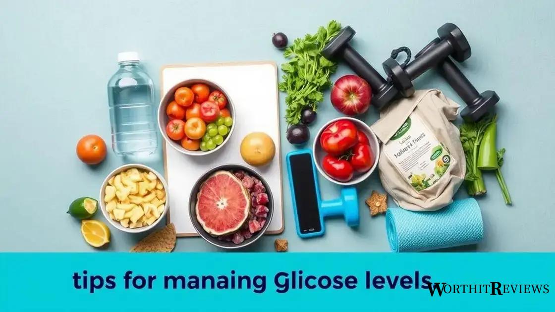 Tips for managing glucose levels effectively