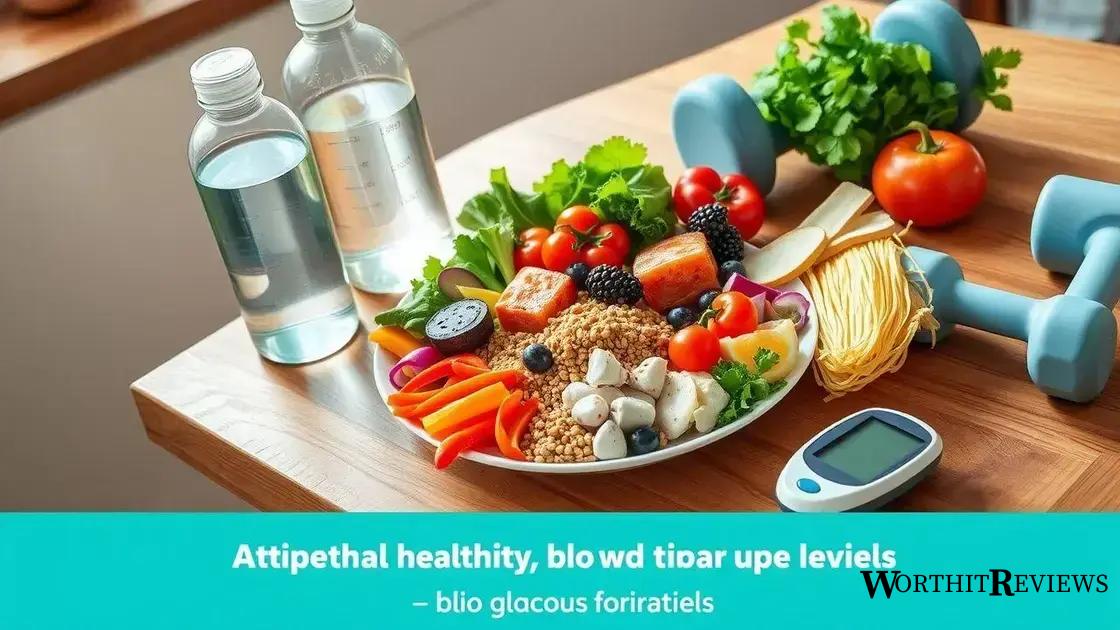 Tips for maintaining healthy blood glucose levels