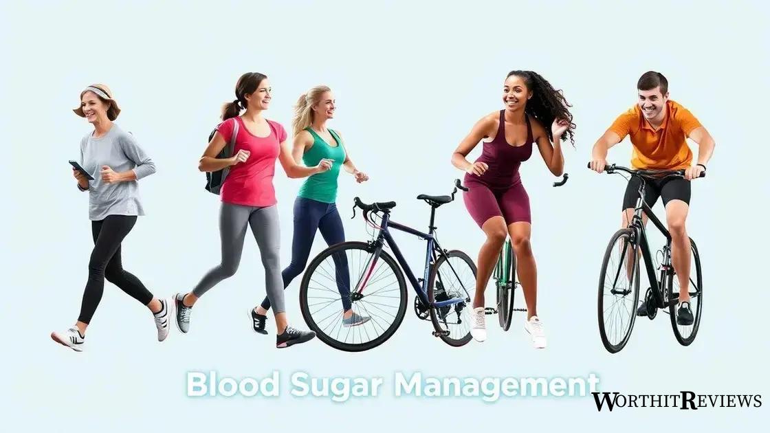 Physical activity and its impact on blood sugar