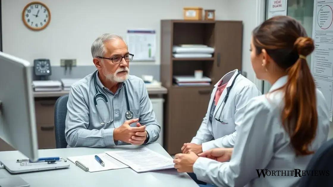 Consulting healthcare professionals about blood sugar