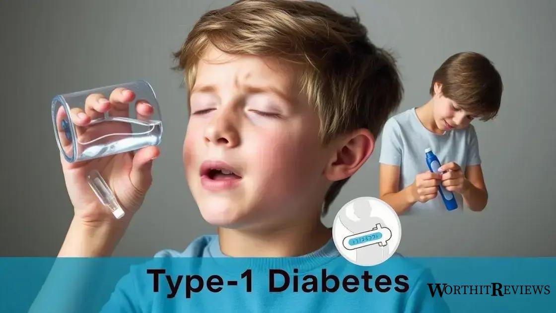 Symptoms of type 1 diabetes