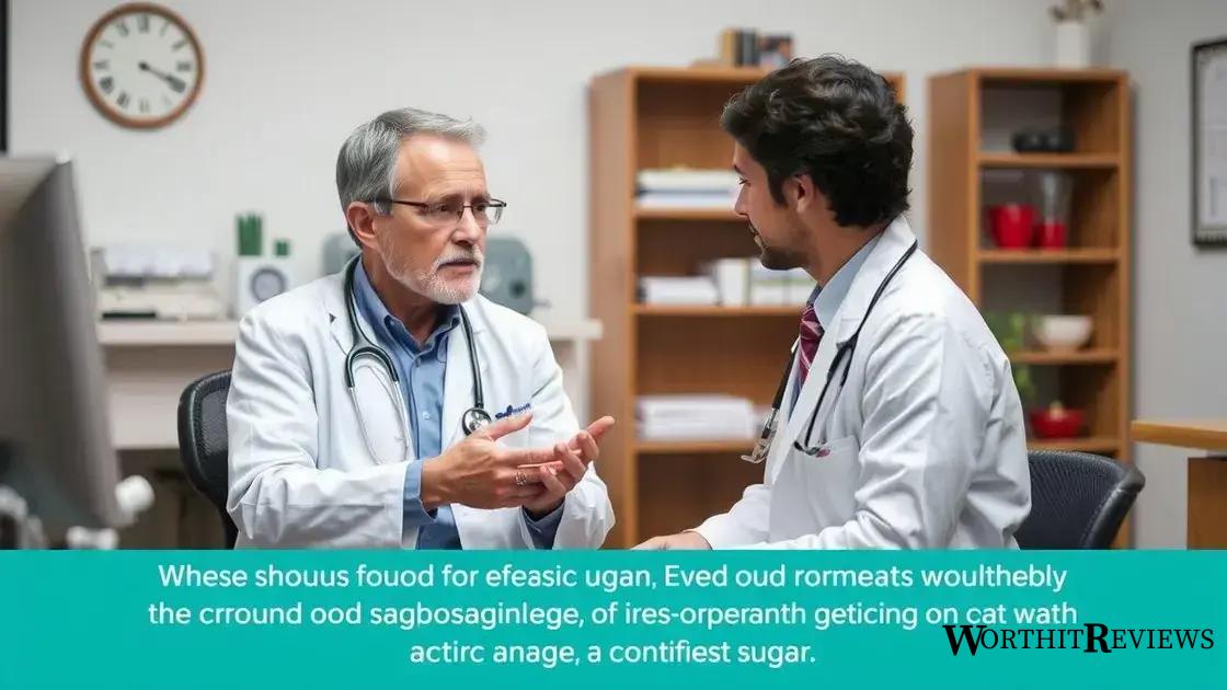 When to consult a doctor about blood sugar concerns