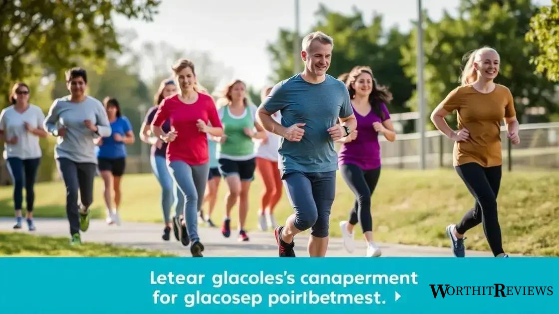 The role of exercise in glucose management