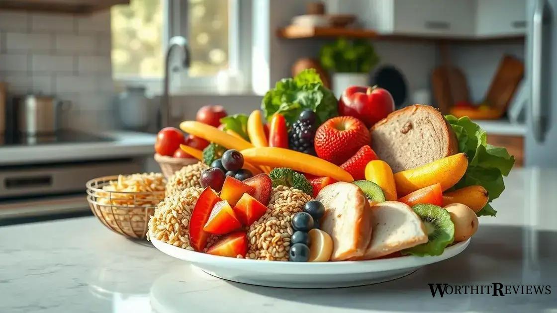 The role of diet in managing diabetes