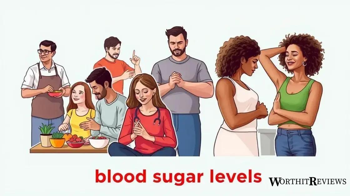 Key factors affecting blood sugar levels