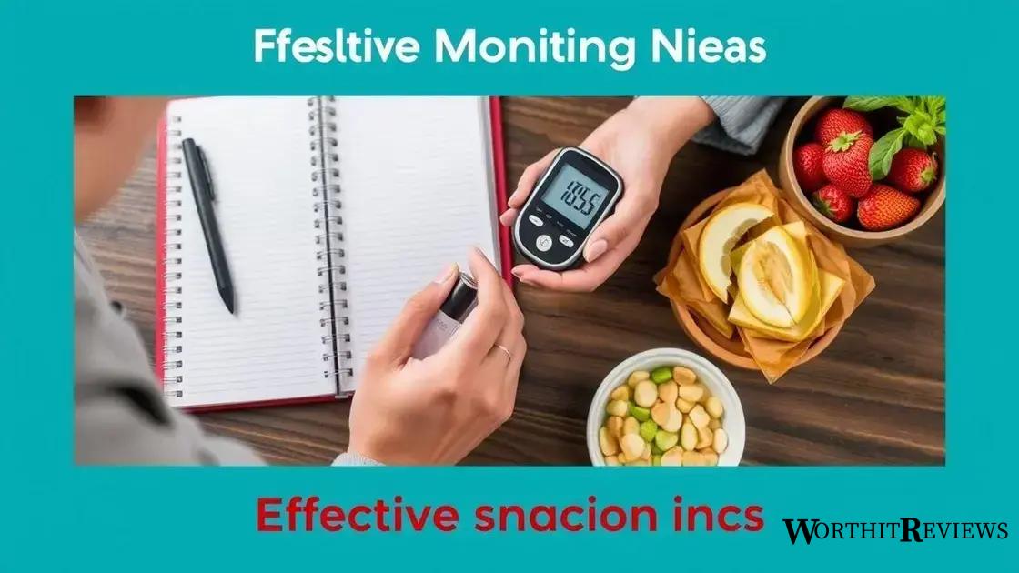 How to monitor blood glucose levels effectively